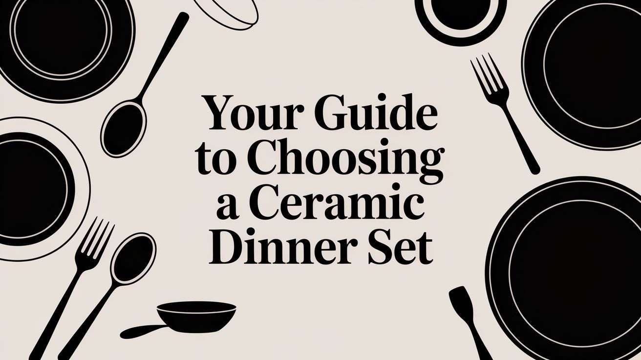 Your Guide to Choosing a Ceramic Dinner Set – EverTi