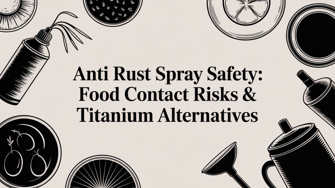 Anti Rust Spray Safety: Food Contact Risks & Titanium Alternatives