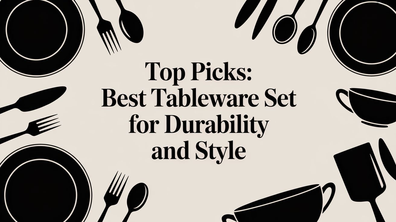 Top Picks: best tableware set for durability and style