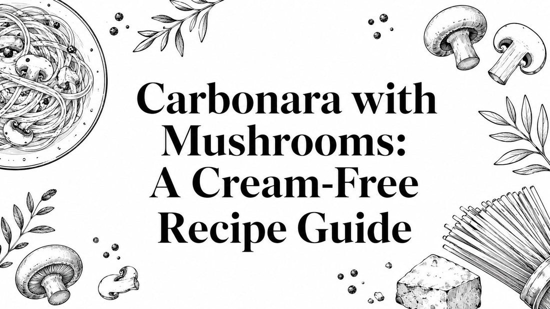 Carbonara with Mushrooms: A Cream-Free Recipe Guide