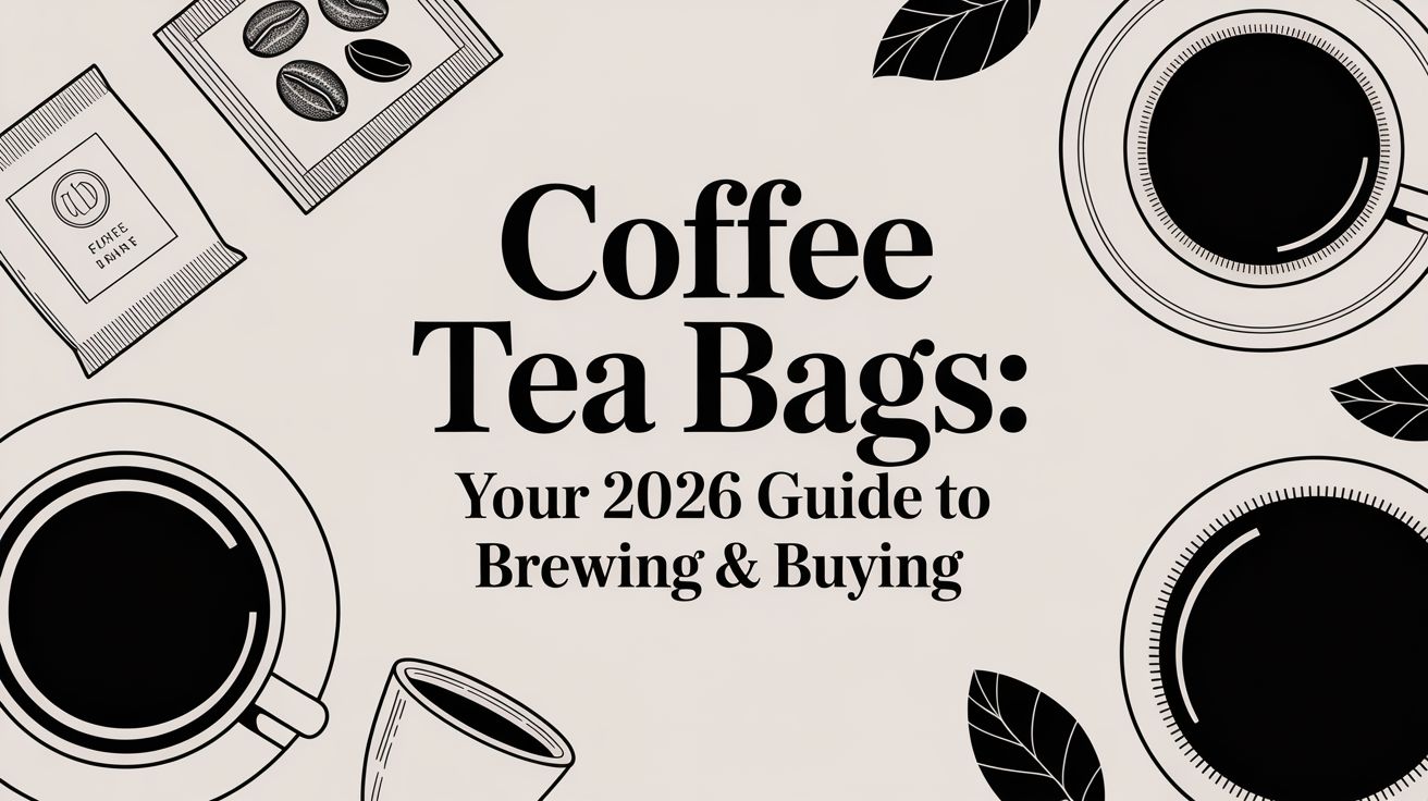 Coffee Tea Bags: Your 2026 Guide to Brewing & Buying