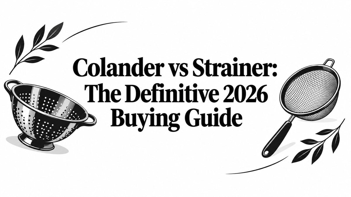 Colander vs Strainer: The Definitive 2026 Buying Guide