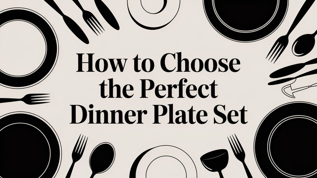 How to Choose the Perfect Dinner Plate Set