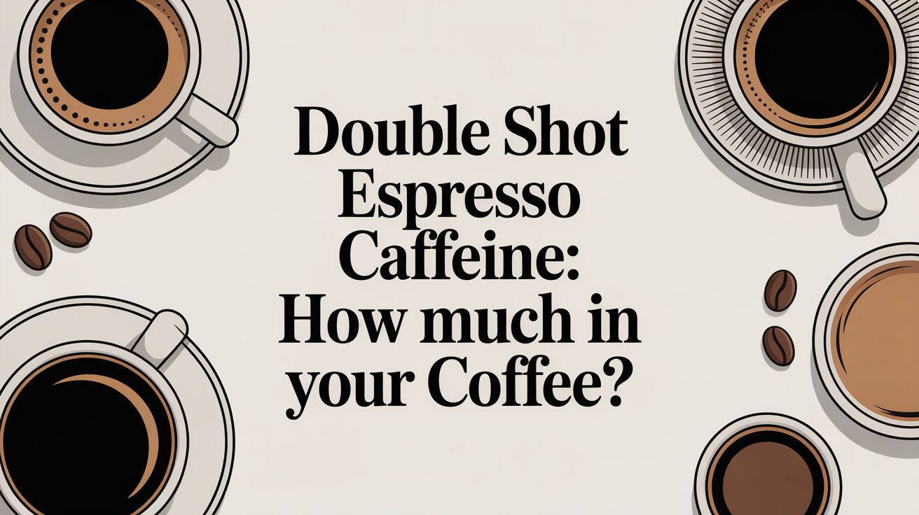 Double Shot Espresso Caffeine: How Much in Your Coffee?