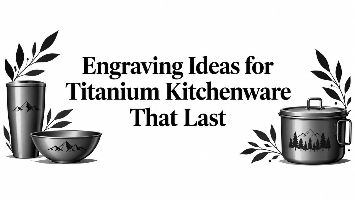 Engraving Ideas for Titanium Kitchenware That Last