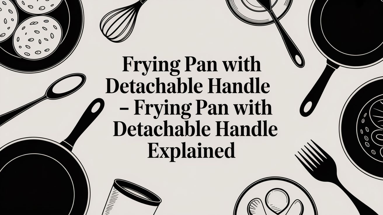 Frying Pan with Detachable Handle - frying pan with detachable handle explained
