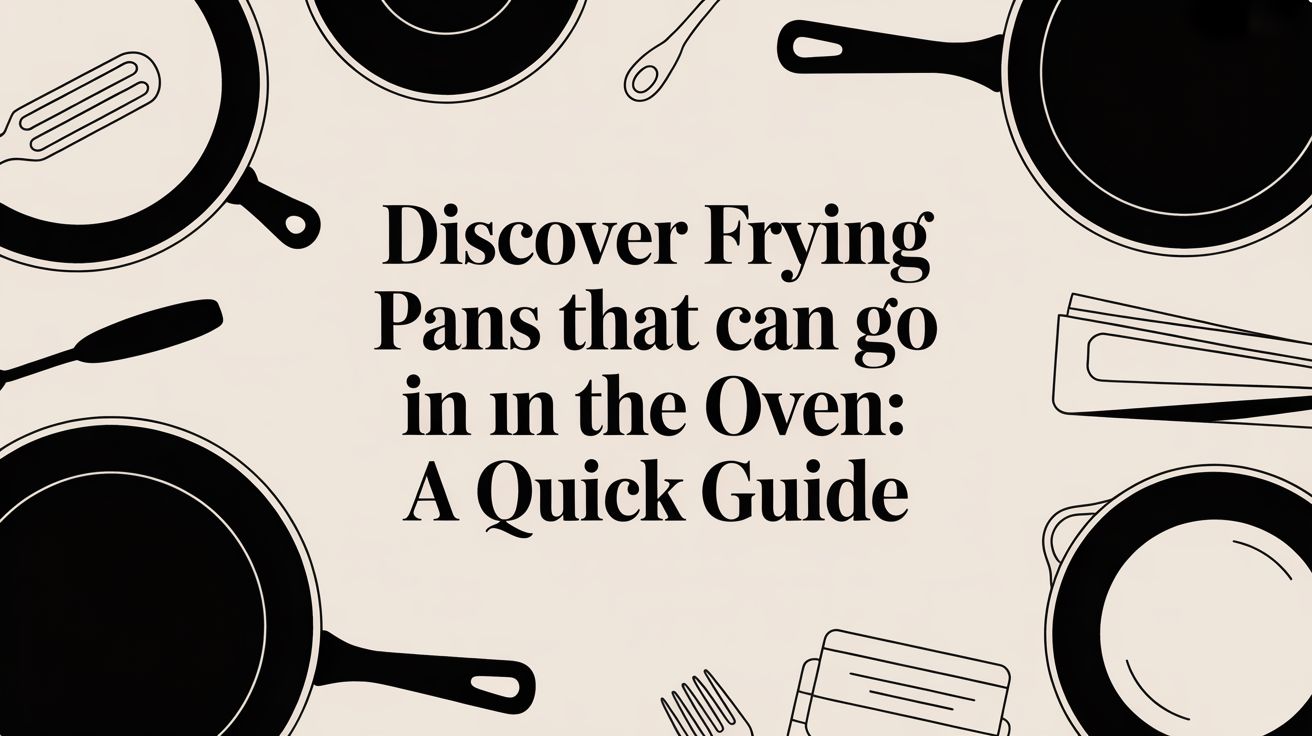 Discover frying pans that can go in the oven: A quick guide