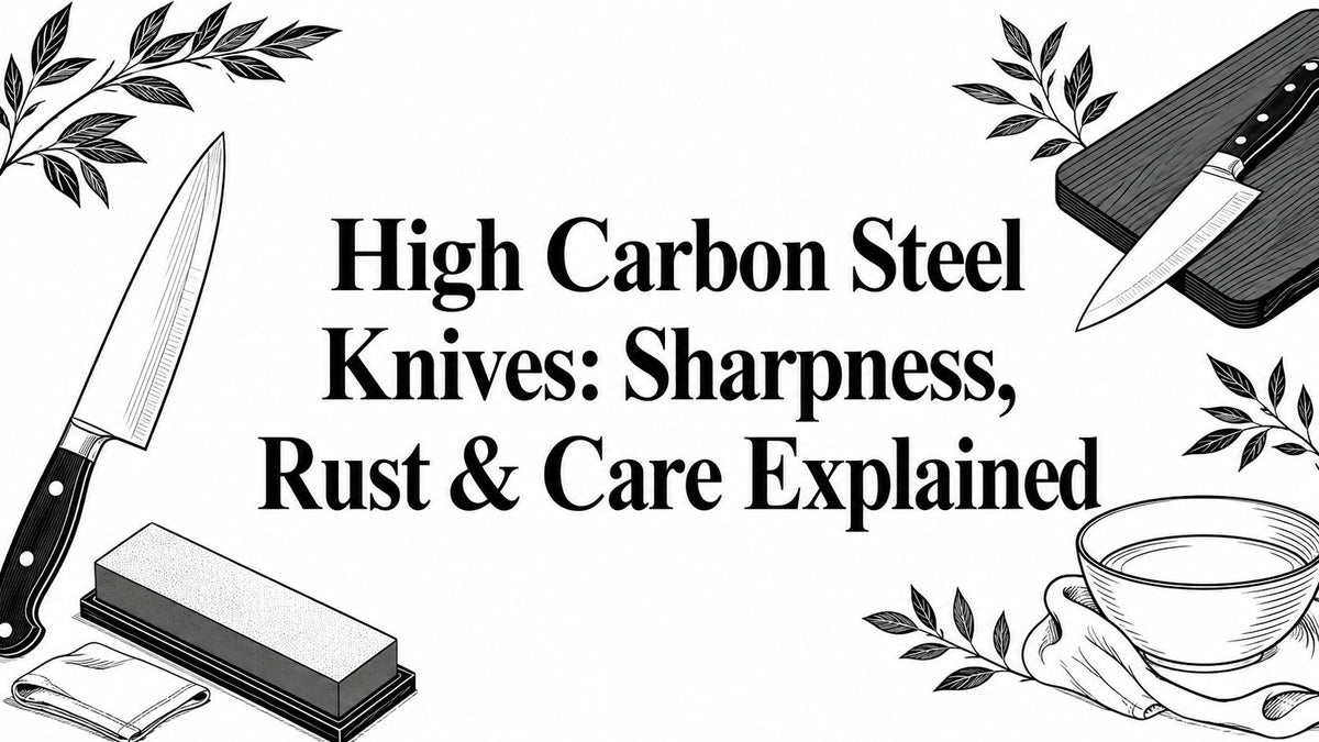 High Carbon Steel Knives: Sharpness, Rust & Care Explained