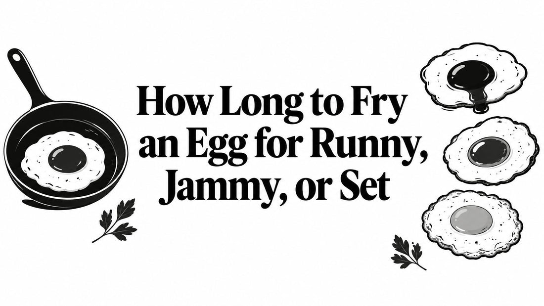 How Long to Fry an Egg for Runny, Jammy, or Set
