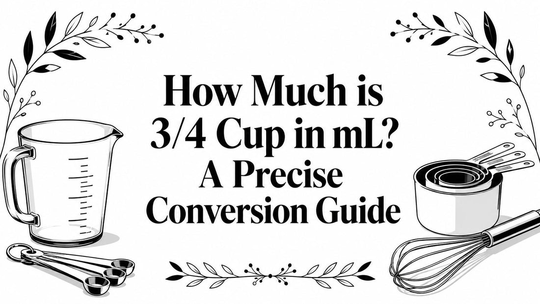 How Much is 3/4 Cup in mL? A Precise Conversion Guide