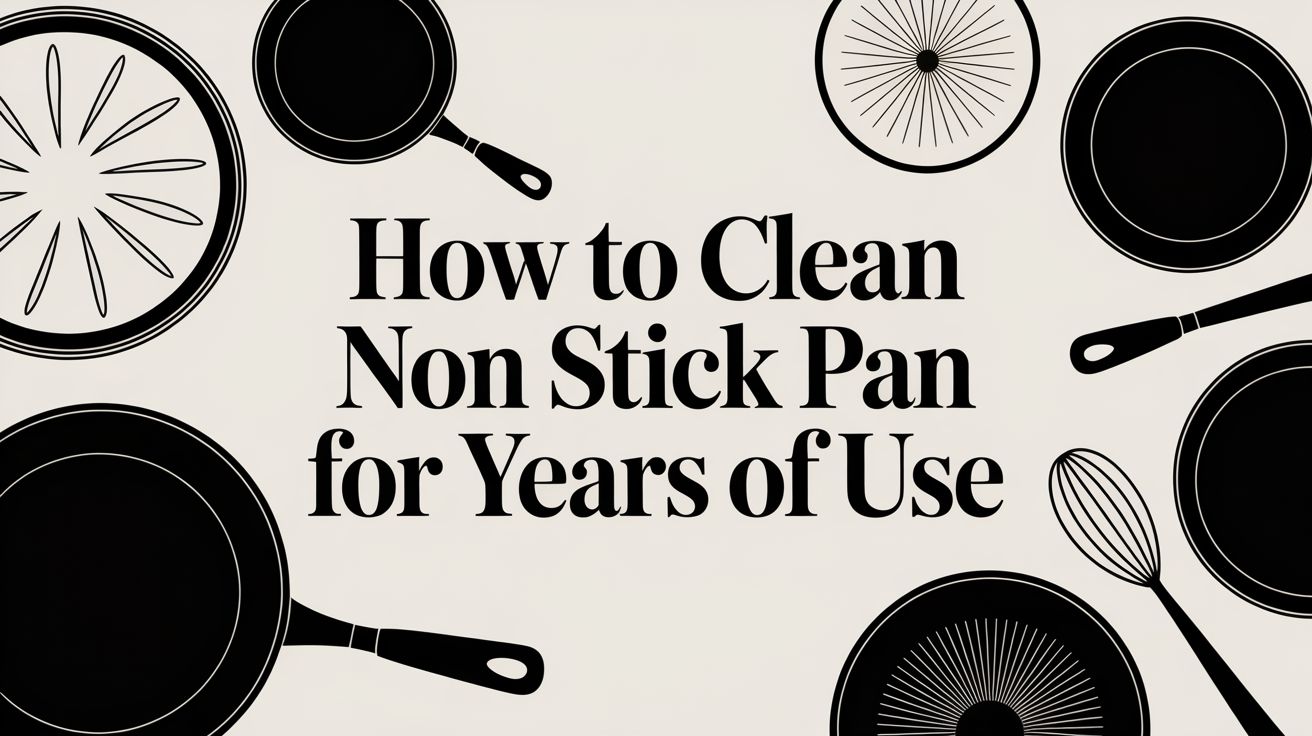 How to Clean Non Stick Pan for Years of Use