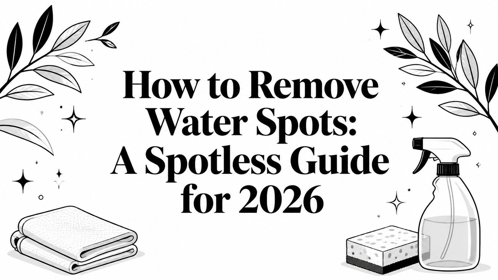 How to Remove Water Spots: A Spotless Guide for 2026
