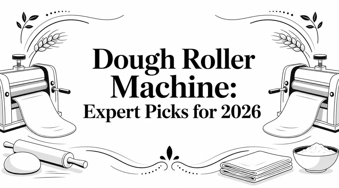 Dough Roller Machine: Expert Picks for 2026