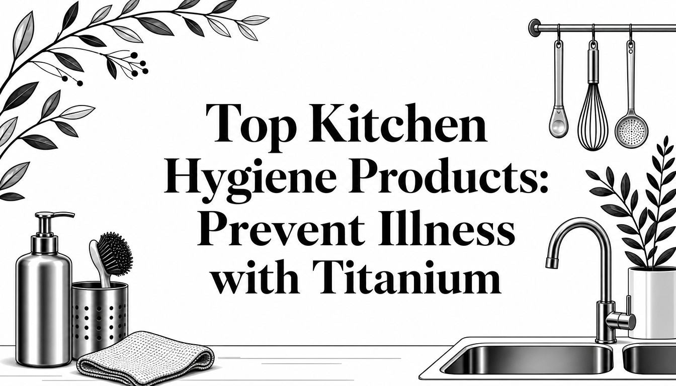 Top Kitchen Hygiene Products: Prevent Illness with Titanium