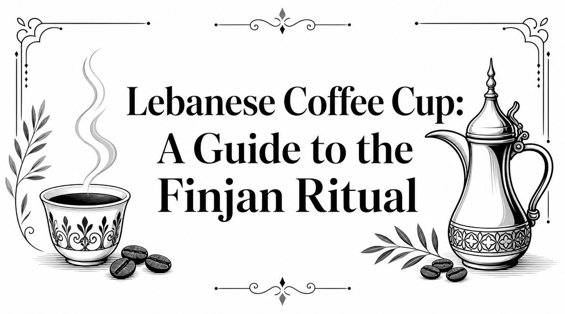 Lebanese Coffee Cup: A Guide to the Finjan Ritual