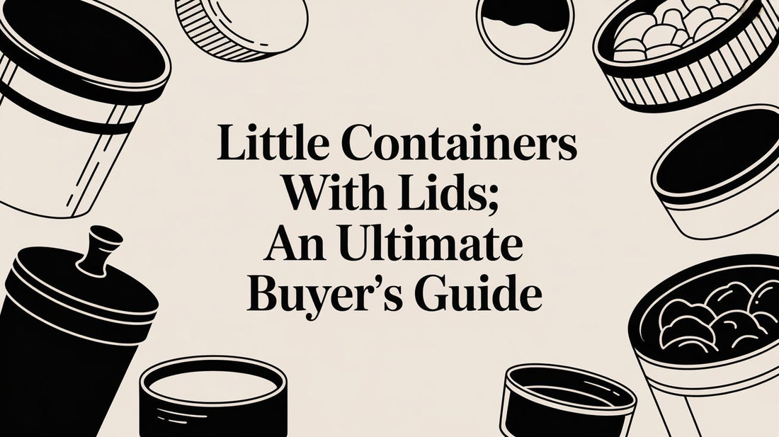 Little Containers With Lids: An Ultimate Buyer's Guide