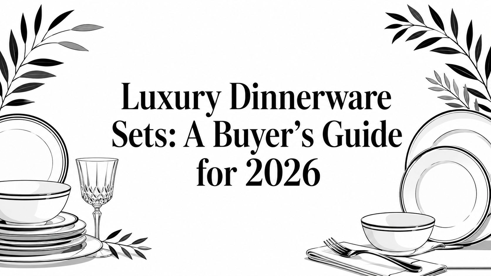 Luxury Dinnerware Sets: A Buyer's Guide for 2026