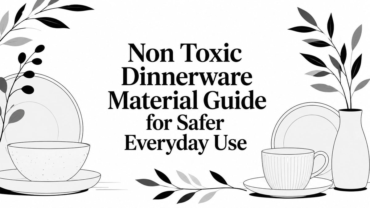 Non Toxic Dinnerware Material Guide for Safer Everyday Use