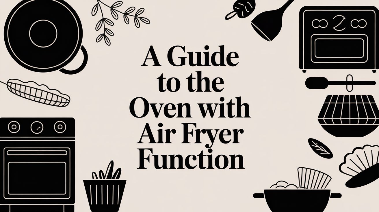 A Guide to the Oven With Air Fryer Function