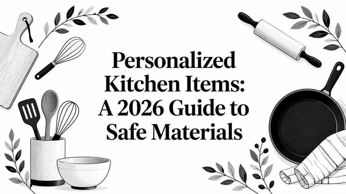 Personalized Kitchen Items: A 2026 Guide to Safe Materials