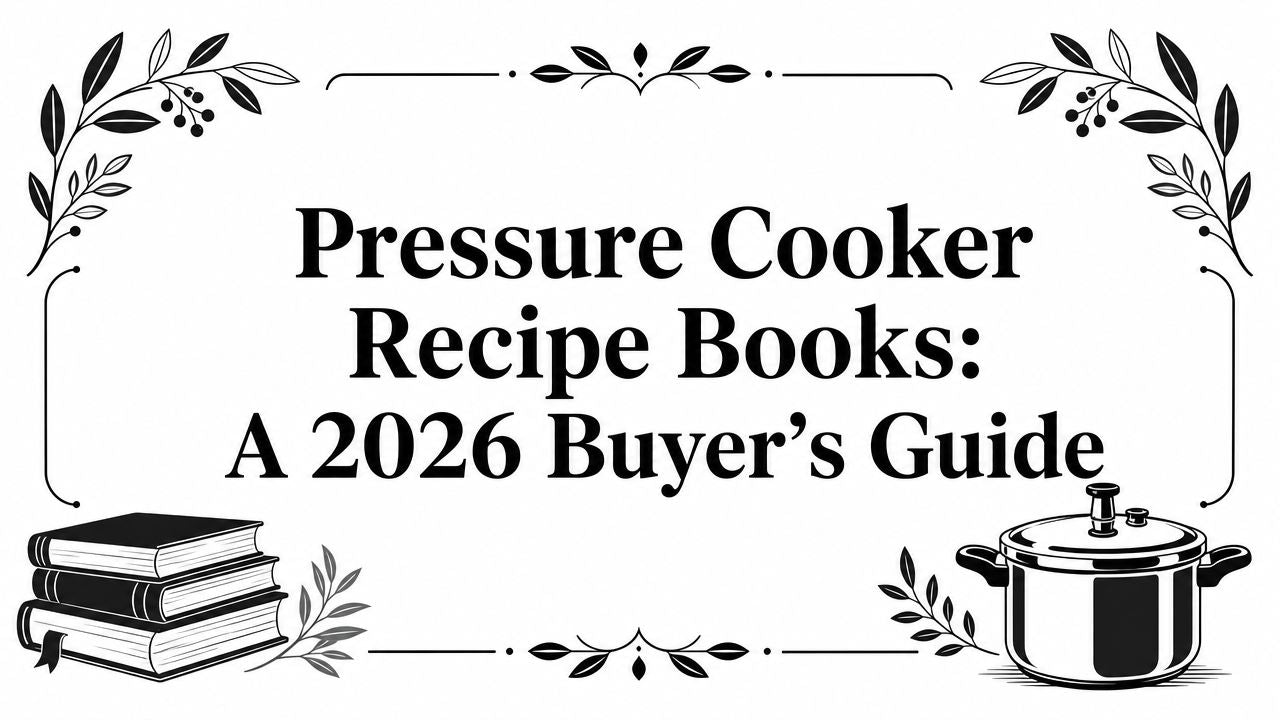 Pressure Cooker Recipe Books: A 2026 Buyer's Guide