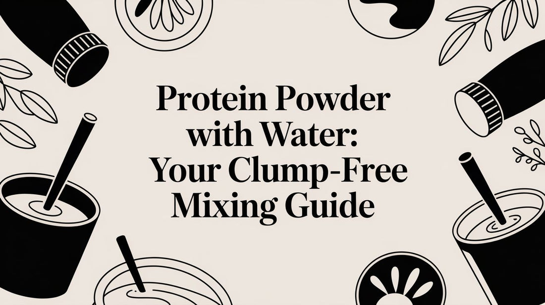 Protein Powder with Water: Your Clump-Free Mixing Guide