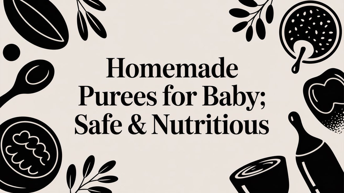 Homemade Purees for Baby: Safe & Nutritious