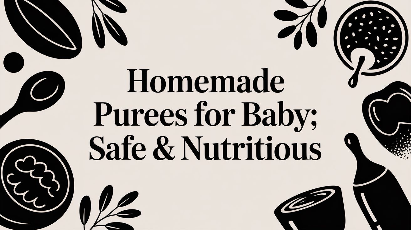 Homemade Purees for Baby: Safe & Nutritious