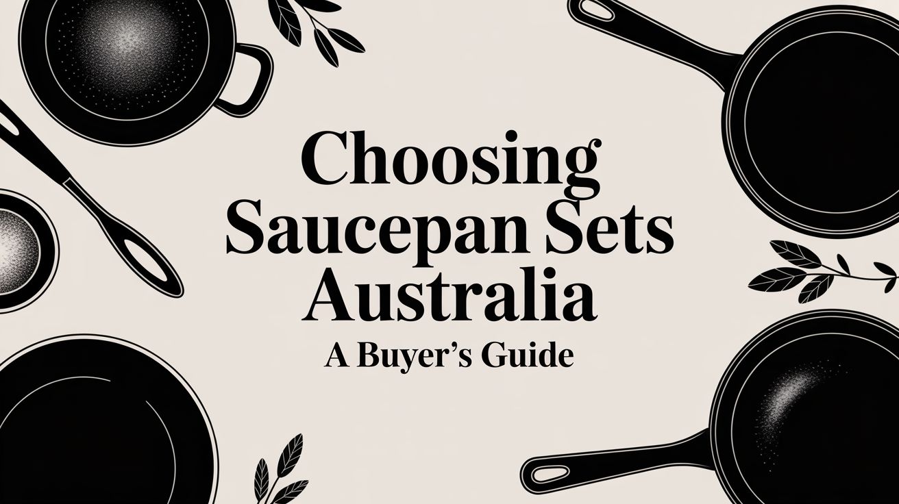 Choosing Saucepan Sets Australia A Buyer's Guide