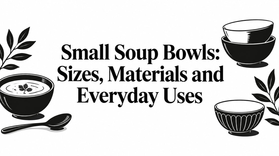Small Soup Bowls: Sizes, Materials and Everyday Uses
