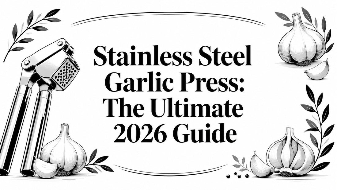 Stainless Steel Garlic Press: The Ultimate 2026 Guide