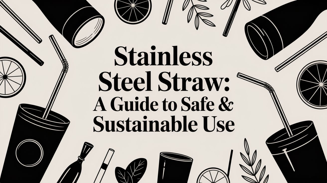 Stainless Steel Straw: A Guide to Safe & Sustainable Use