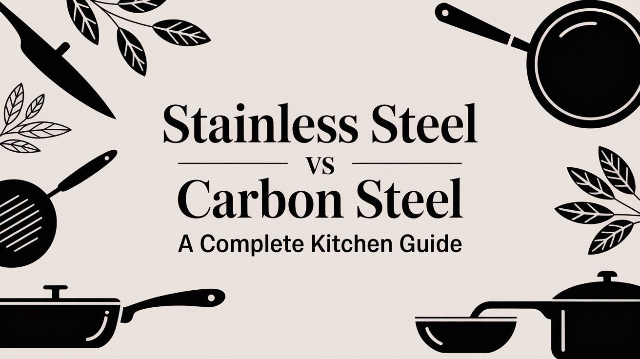 Stainless Steel vs Carbon Steel A Complete Kitchen Guide