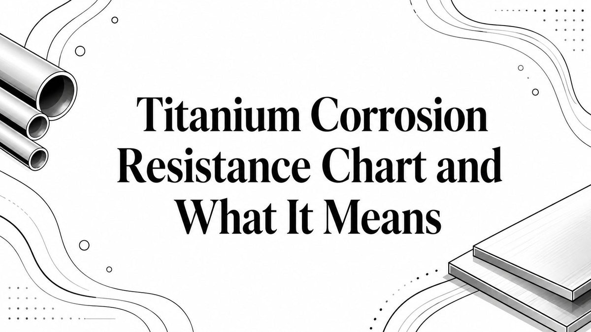 Titanium Corrosion Resistance Chart and What It Means