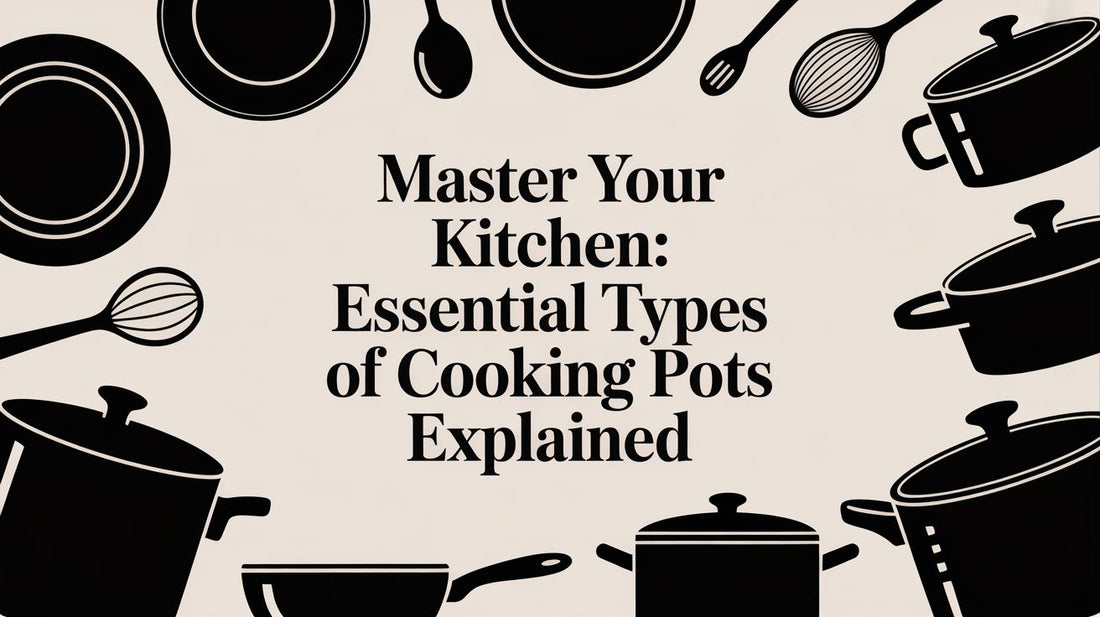 Master Your Kitchen: Essential Types of Cooking Pots Explained