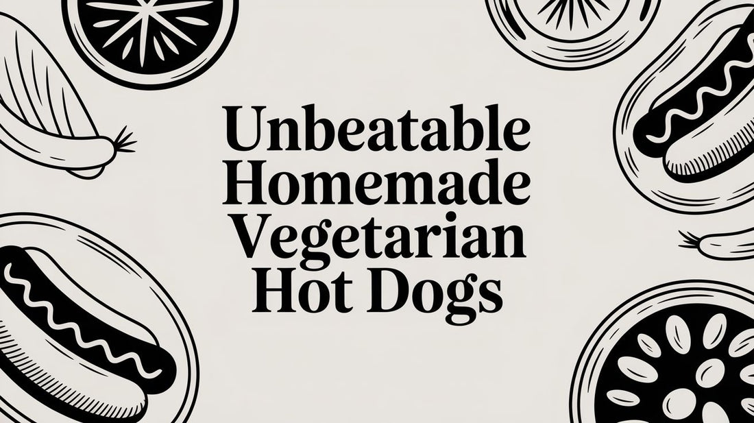 Unbeatable Homemade Vegetarian Hot Dogs