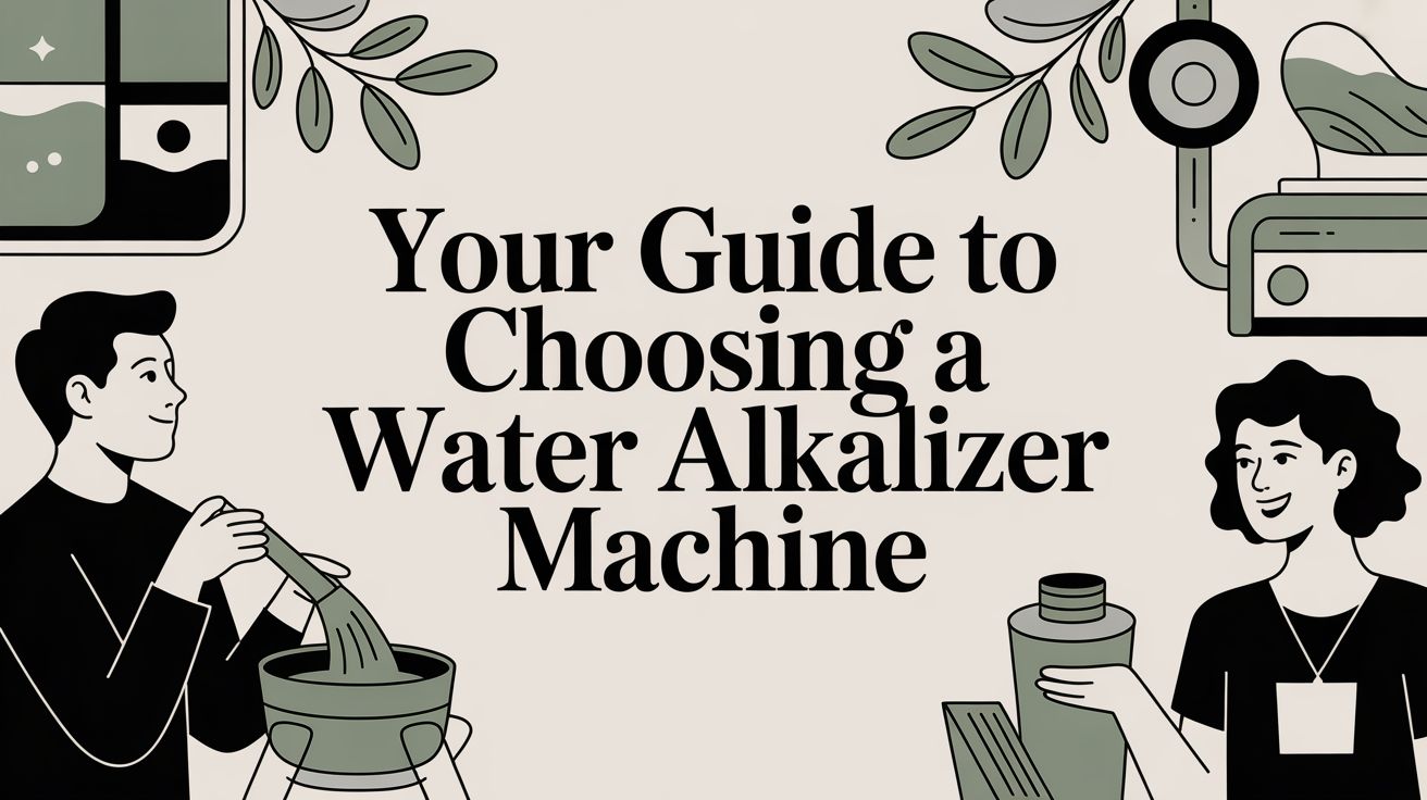 Your Guide to Choosing a Water Alkalizer Machine