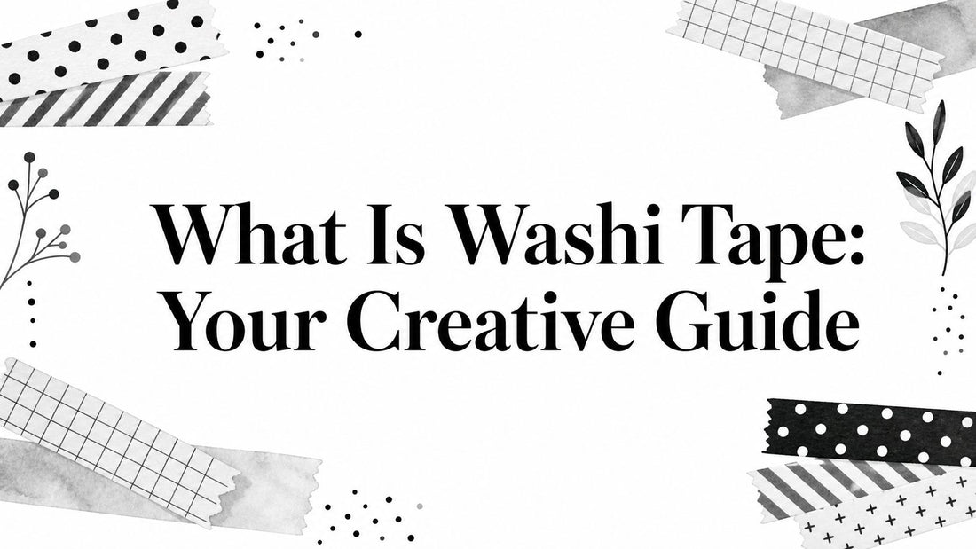 What Is Washi Tape: Your Creative Guide