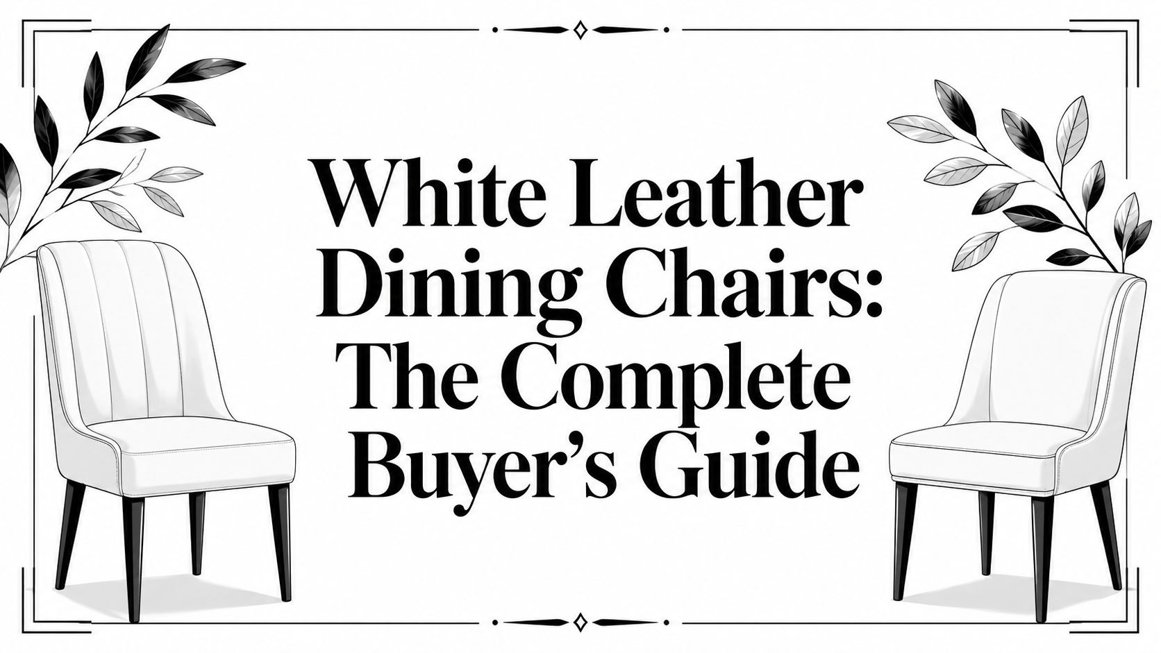 White Leather Dining Chairs: The Complete Buyer's Guide