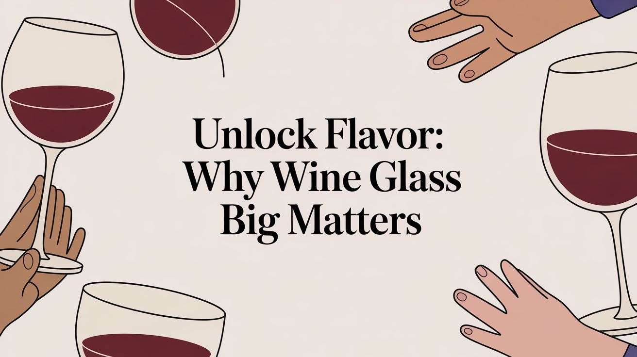 Unlock Flavor: Why Wine Glass Big Matters