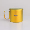 Aura Non-Coating Titanium Mug – 400ml – Solar Gold