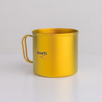 Aura Non-Coating Titanium Mug – 400ml – Solar Gold