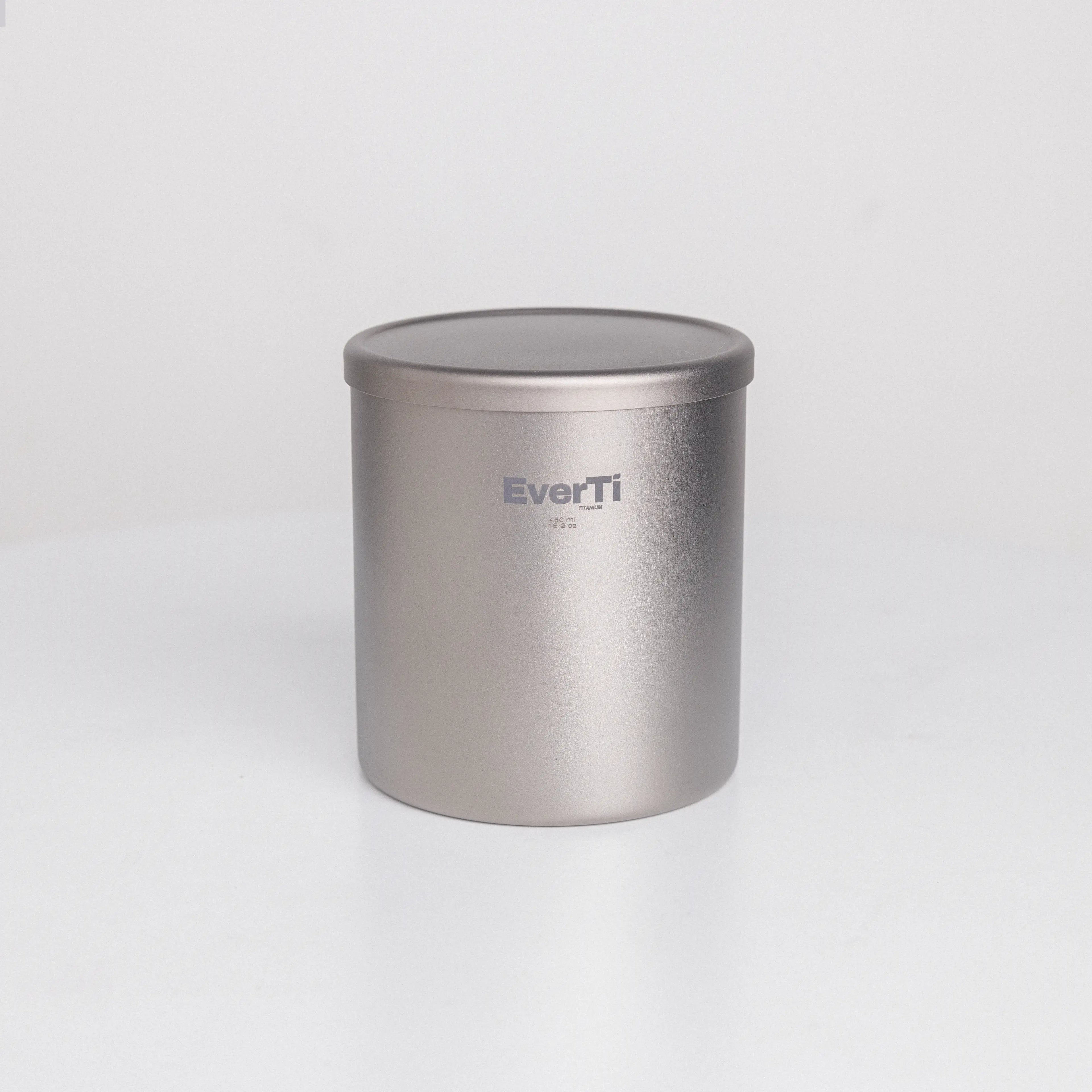 Titanium Cup 450ml Double Wall