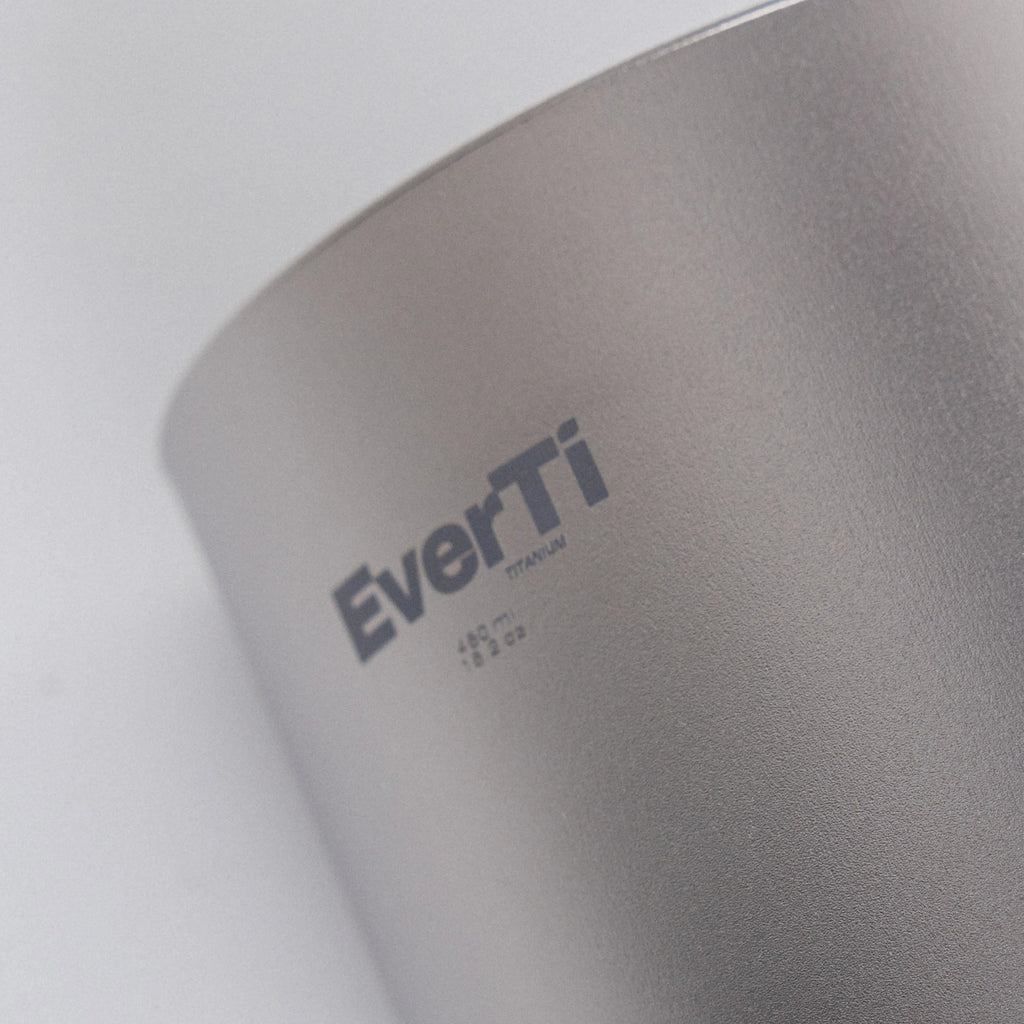 Titanium Cup 450ml Double Wall