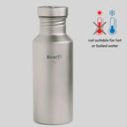 Titanium Bottle 550ml - Single Wall
