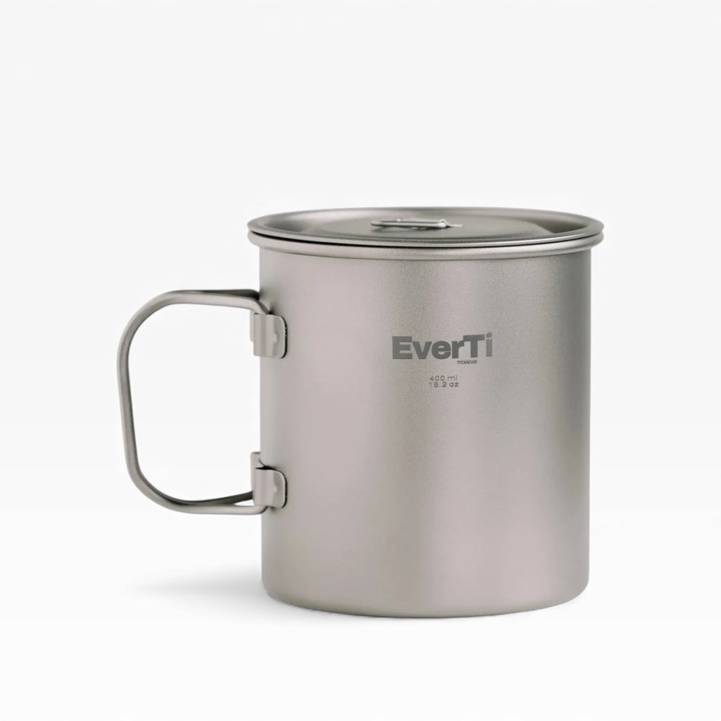 Titanium Mug 400ml - Single Wall