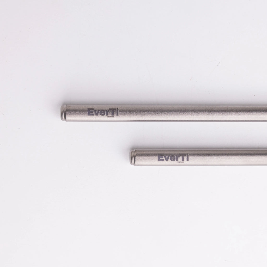 Titanium Square Handle Chopsticks
