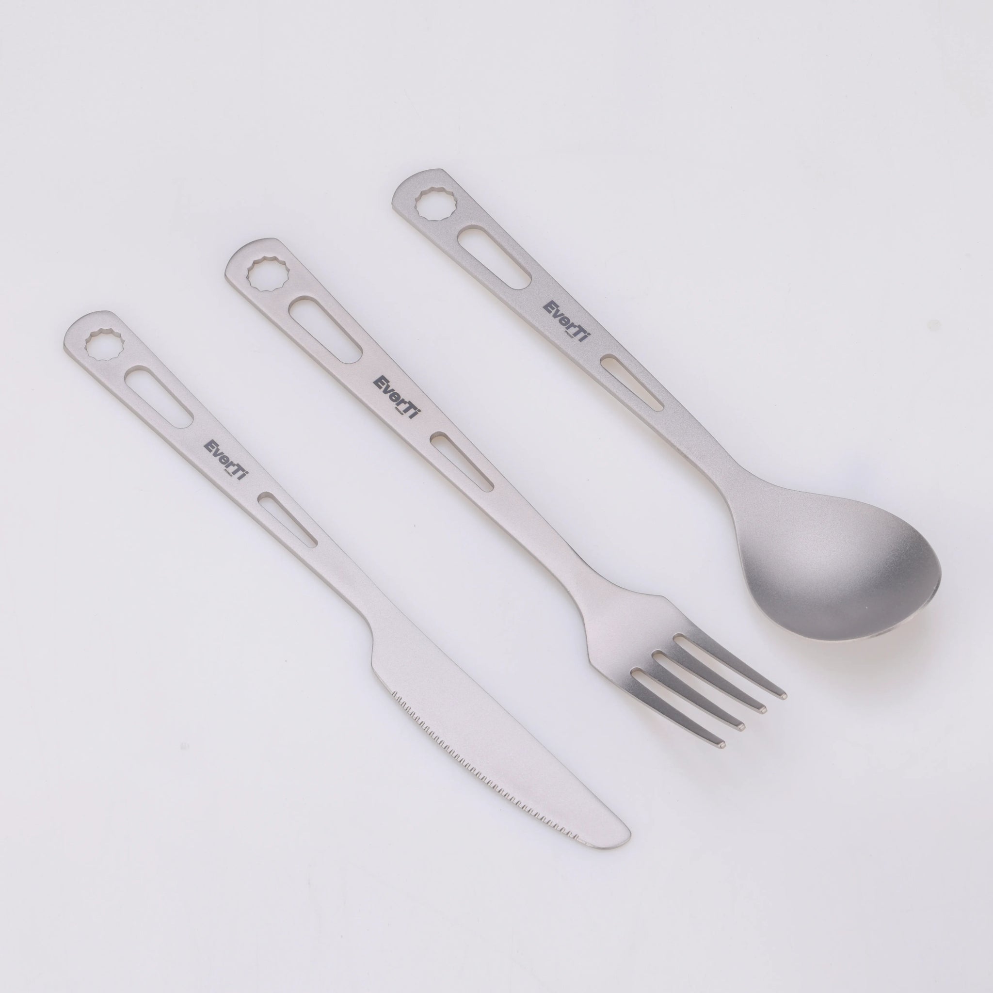 Titanium 3 - Piece Cutlery Set - EverTi